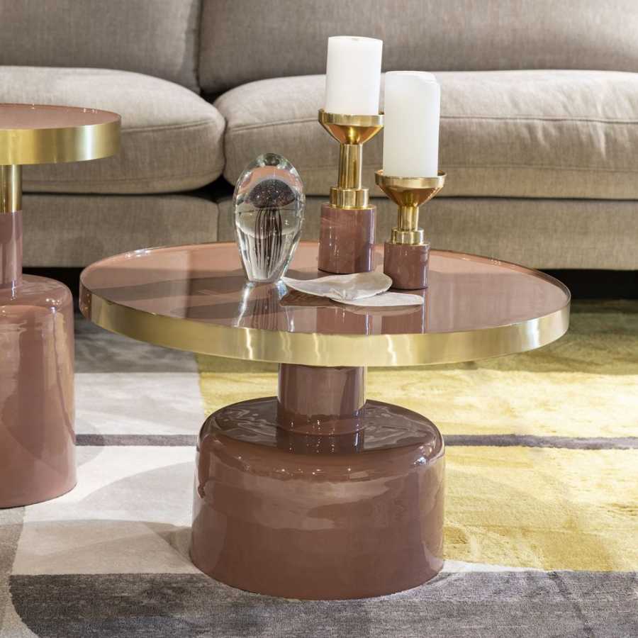 Zuiver Glam Coffee Table Pink Naken Interiors